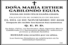 María Esther Gabilondo Eguia